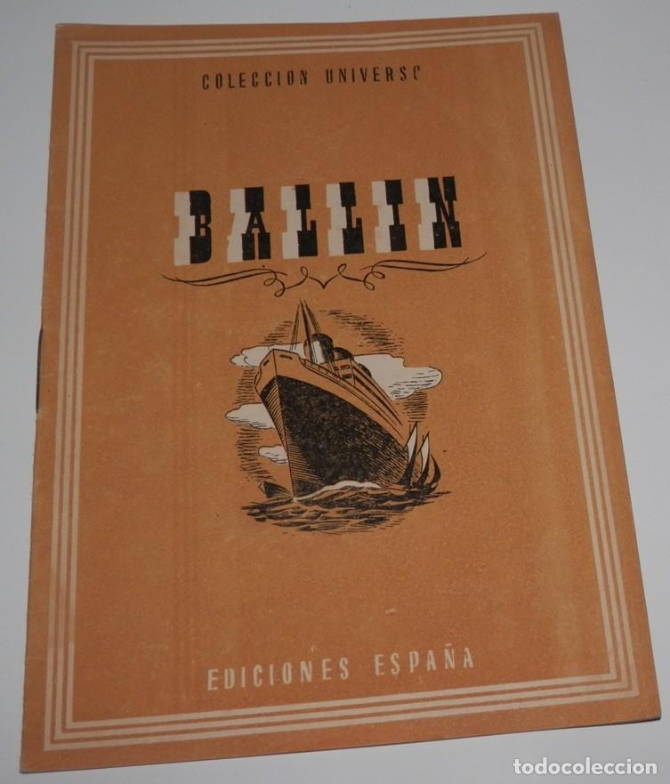 Coleccionismo de revistas y peri&oacute;dicos: REVISTA COLECCION UNIVERSO DE LAS EDICIONES ESPA&Ntilde;A - BALLIN