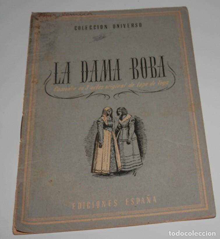 Coleccionismo de revistas y peri&oacute;dicos: REVISTA COLECCION UNIVERSO DE LAS EDICIONES ESPA&Ntilde;A - LA DAMA BOBA