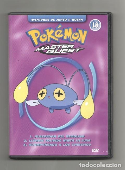 Coleccionismo de revistas y peri&oacute;dicos: DVD: Pokemon Master Quest - Aventuras de Johto a Hoenn 18 (contiene los capitulos de 1 a 3)