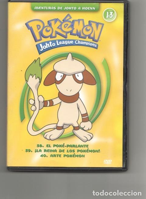 Coleccionismo de revistas y peri&oacute;dicos: DVD: Pokemon Johto League Champions - Aventuras de Johto a Hoenn 13 (contiene los capitulos de 38 a