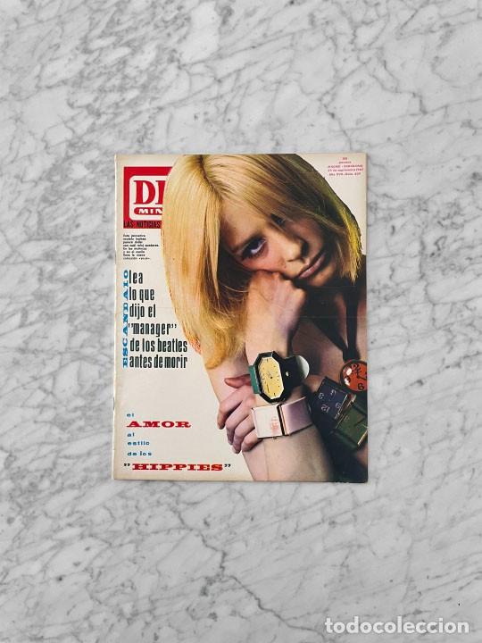 Coleccionismo de revistas y peri&oacute;dicos: DIEZ MINUTOS - 1967 LUCIANA PALUZZI, LUCIA BOSE, NINO FERRER, ALAN PRICE SET, LOS CANARIOS, BEATLES