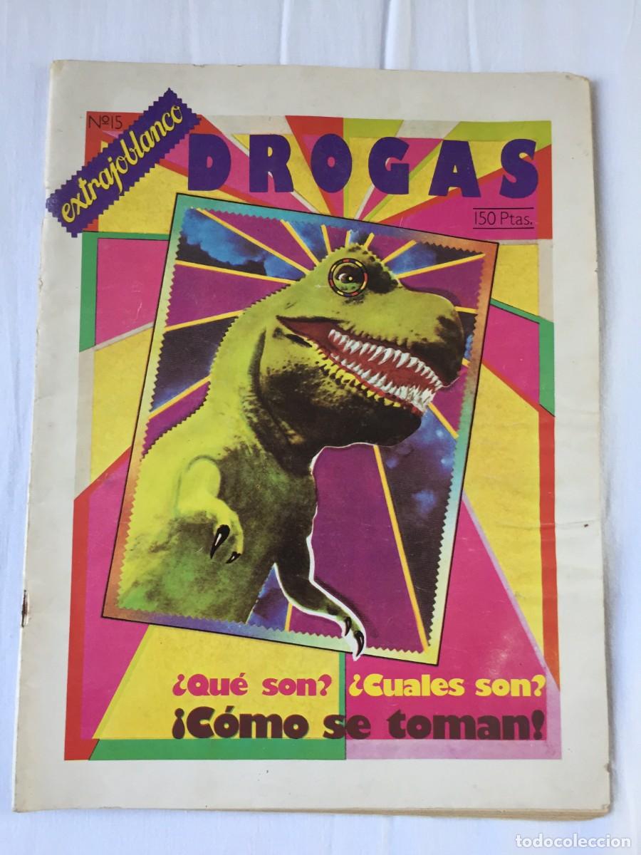 Coleccionismo de revistas y peri&oacute;dicos: REVISTA EXTRA AJOBLANCO N&ordm; 15 --- AJO BLANCO --- DROGAS - 1974