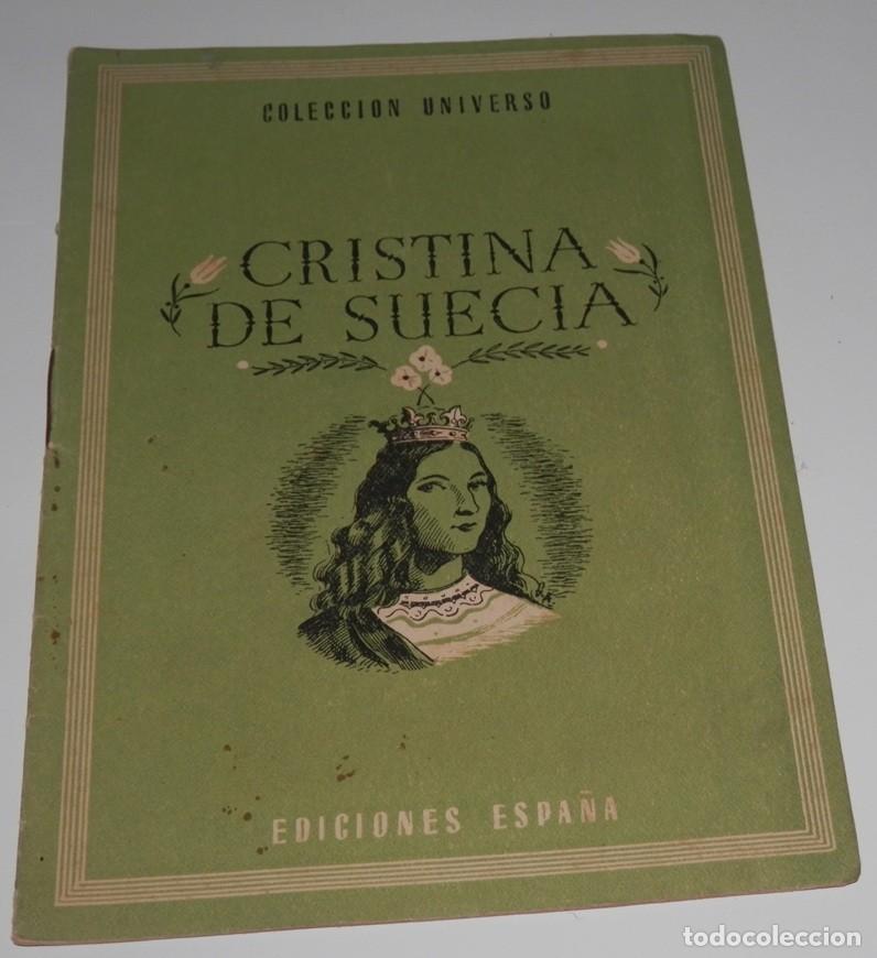 Coleccionismo de revistas y peri&oacute;dicos: REVISTA COLECCION UNIVERSO DE LAS EDICIONES ESPA&Ntilde;A - CRISTINA DE SUECIA