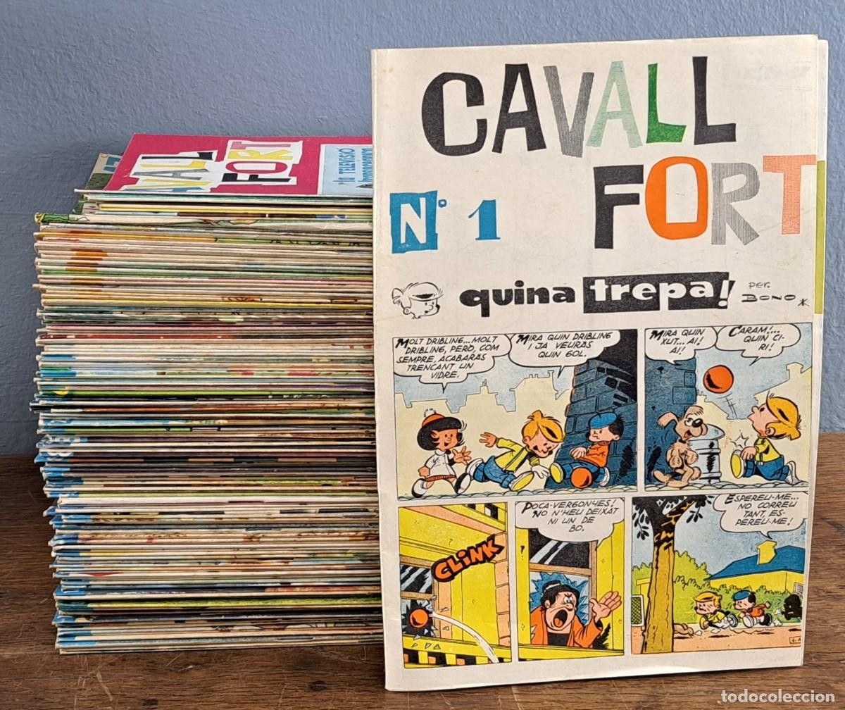 Coleccionismo de revistas y peri&oacute;dicos: Revista catalana Cavall Fort de N&ordm;1 al 149 publicaci&oacute;n infantil y juvenil