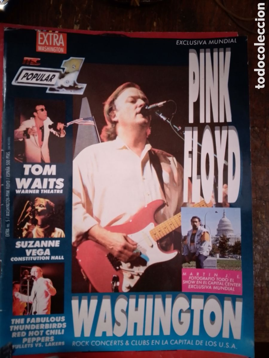 Coleccionismo de revistas y peri&oacute;dicos: POPULAR 1. EXTRA WASHINGTON. PINK FLOYD, TOM WAITS, ETC. MC. 1973