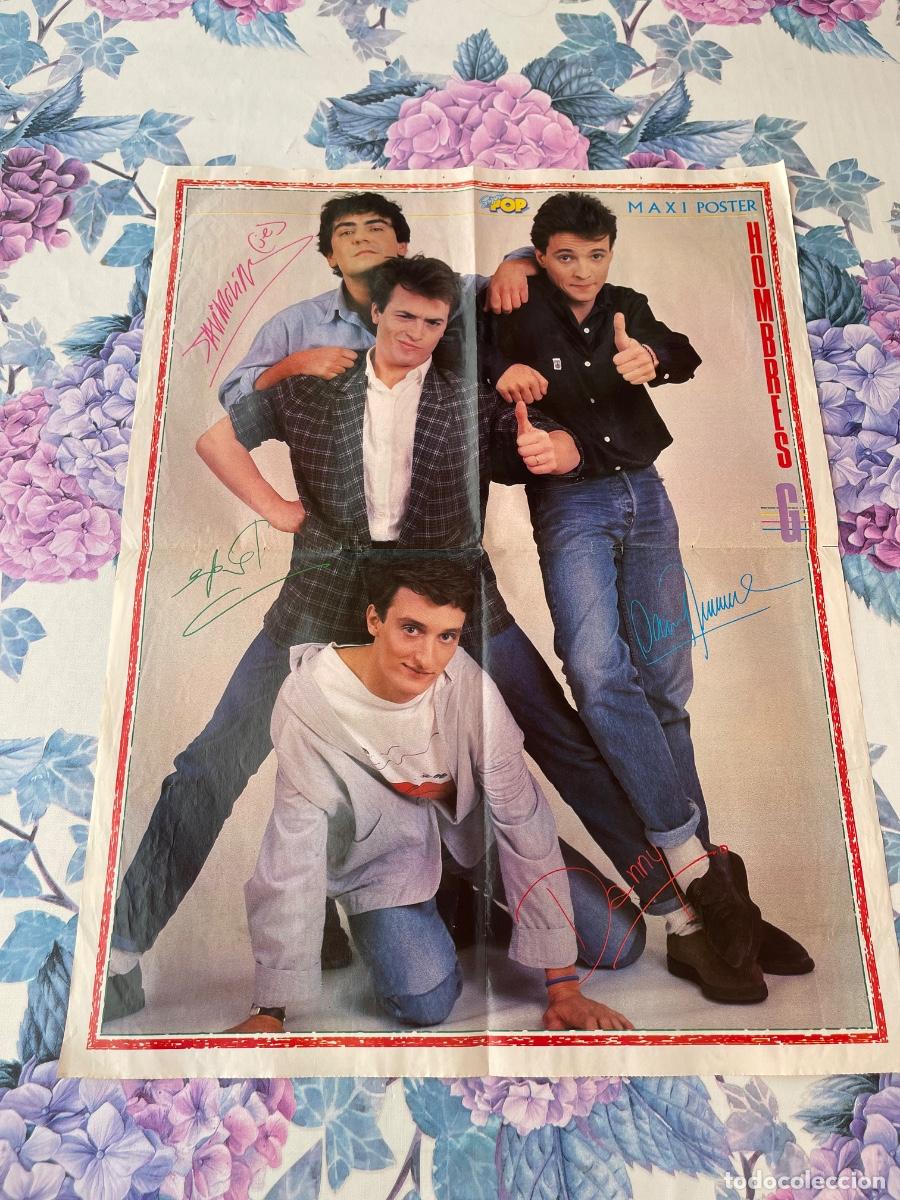 Coleccionismo de revistas y peri&oacute;dicos: P&Oacute;STER HOMBRES G SUPER POP REVISTA
