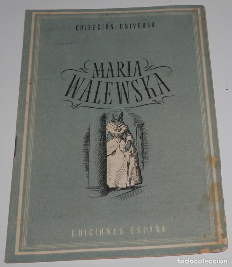 Coleccionismo de revistas y peri&oacute;dicos: REVISTA COLECCION UNIVERSO DE LAS EDICIONES ESPA&Ntilde;A - MARIA WALEWSKA