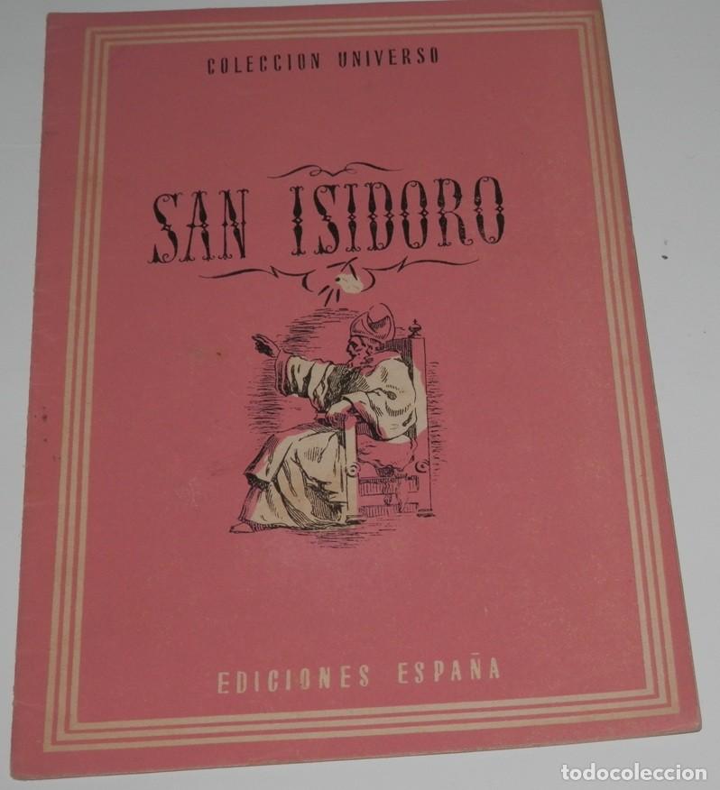 Coleccionismo de revistas y peri&oacute;dicos: REVISTA COLECCION UNIVERSO DE LAS EDICIONES ESPA&Ntilde;A - SAN ISIDORO