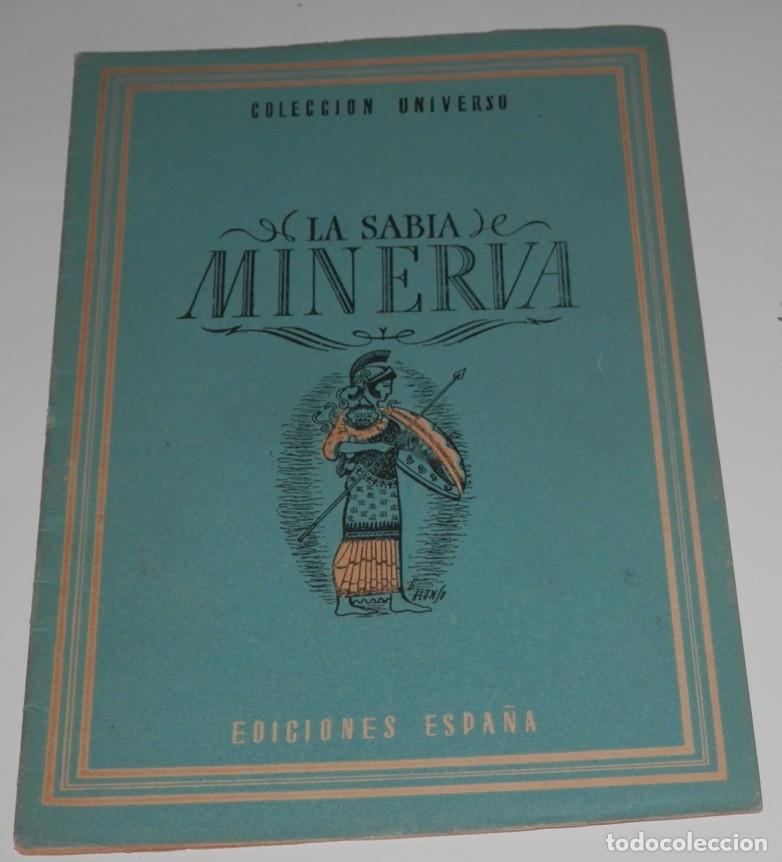 Coleccionismo de revistas y peri&oacute;dicos: REVISTA COLECCION UNIVERSO DE LAS EDICIONES ESPA&Ntilde;A - LA SABIA MINERVA