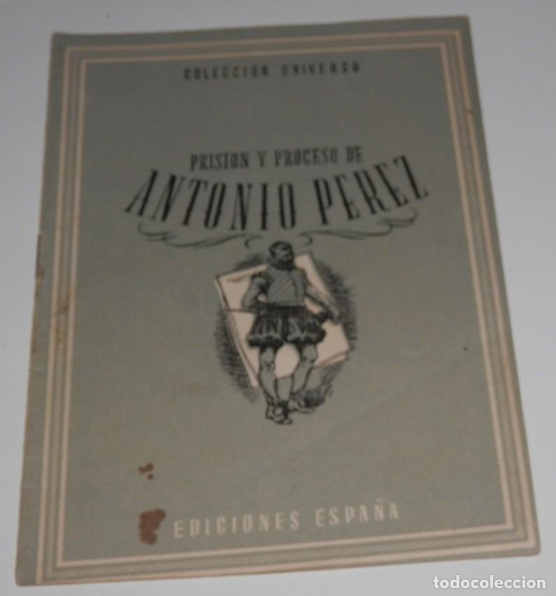 Coleccionismo de revistas y peri&oacute;dicos: REVISTA COLECCION UNIVERSO DE LAS EDICIONES ESPA&Ntilde;A - ANTONIO PEREZ