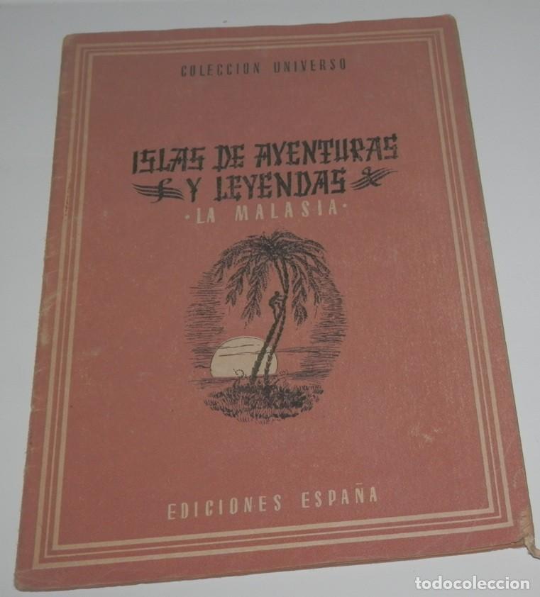Coleccionismo de revistas y peri&oacute;dicos: REVISTA COLECCION UNIVERSO DE LAS EDICIONES ESPA&Ntilde;A - LA MALASIA