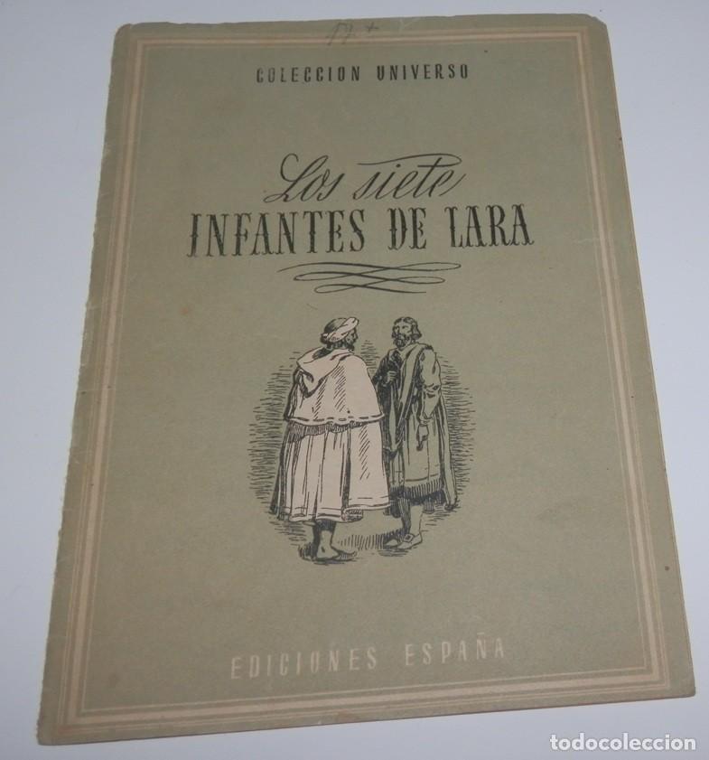 Coleccionismo de revistas y peri&oacute;dicos: REVISTA COLECCION UNIVERSO DE LAS EDICIONES ESPA&Ntilde;A - LOS SIETE INFANTES DE LARA