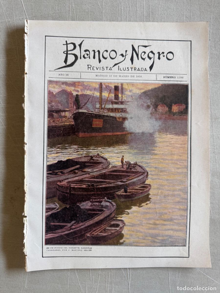 Coleccionismo de revistas y peri&oacute;dicos: Revista Blanco y Negro, Bucarest, Verdun, A&ntilde;o 1916