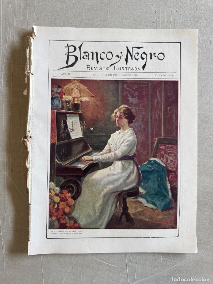 Coleccionismo de revistas y peri&oacute;dicos: Revista Blanco y Negro, Austria, Alemania, A&ntilde;o 1916