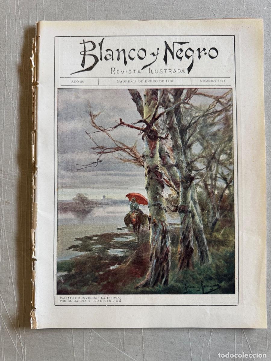 Coleccionismo de revistas y peri&oacute;dicos: Revista Blanco y Negro, Madrid, Turcos, Guerra, A&ntilde;o 1916