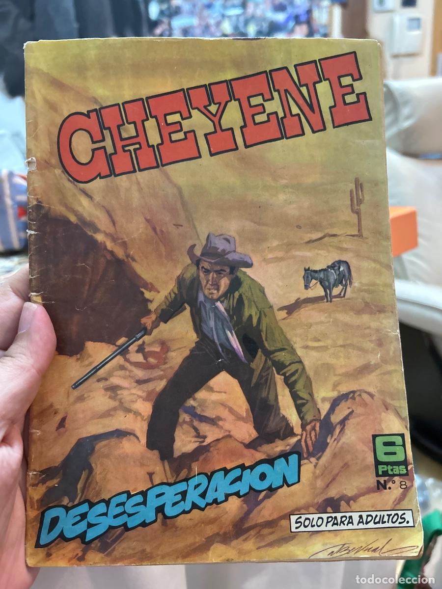 Coleccionismo de revistas y peri&oacute;dicos: C&oacute;mic CHEYENNE. N&deg; 8. Desesperaci&oacute;n.