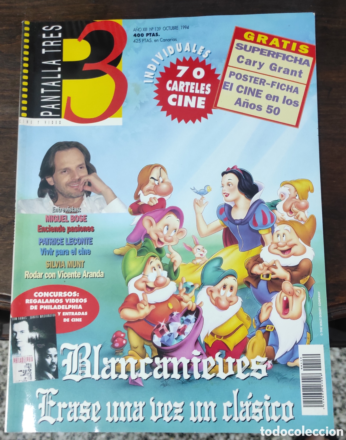 Coleccionismo de revistas y peri&oacute;dicos: Pantalla Tres. N&deg; 139. Octubre 1994