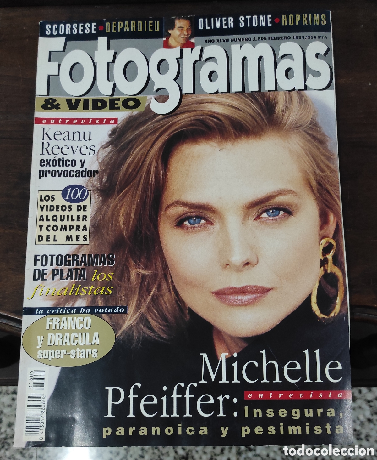 Coleccionismo de revistas y peri&oacute;dicos: Fotogramas N&deg; 1805. Febrero 1994