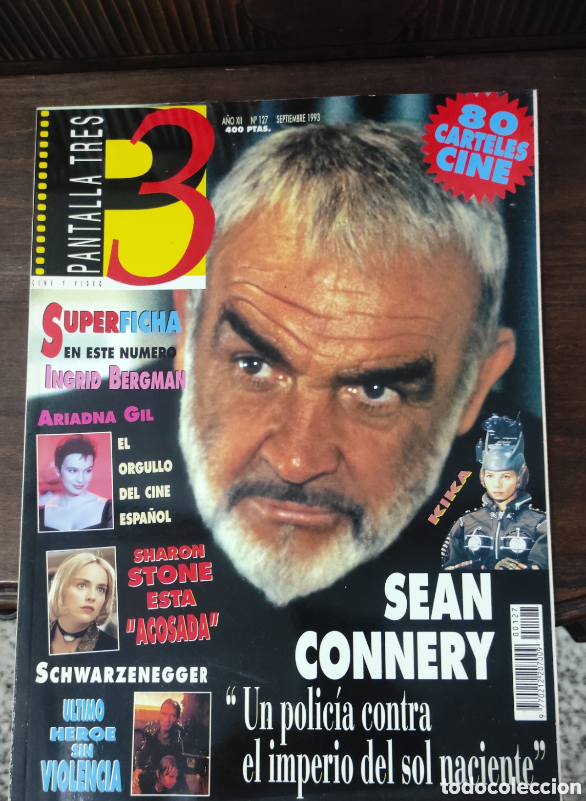 Coleccionismo de revistas y peri&oacute;dicos: Pantalla Tres. N&deg; 127. Septiembre 1993.