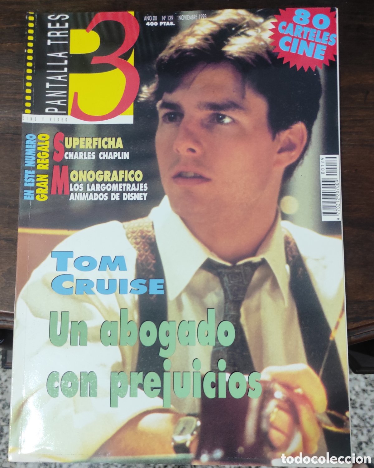 Coleccionismo de revistas y peri&oacute;dicos: Pantalla Tres. N&deg; 129. Noviembre 1993