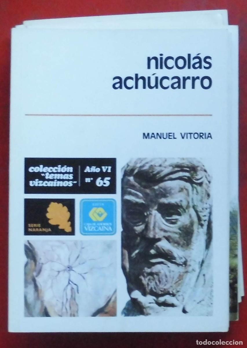Coleccionismo de revistas y peri&oacute;dicos: TEMAS VISCA&Iacute;NOS. NICOL&Aacute;S ACH&Uacute;CARRO