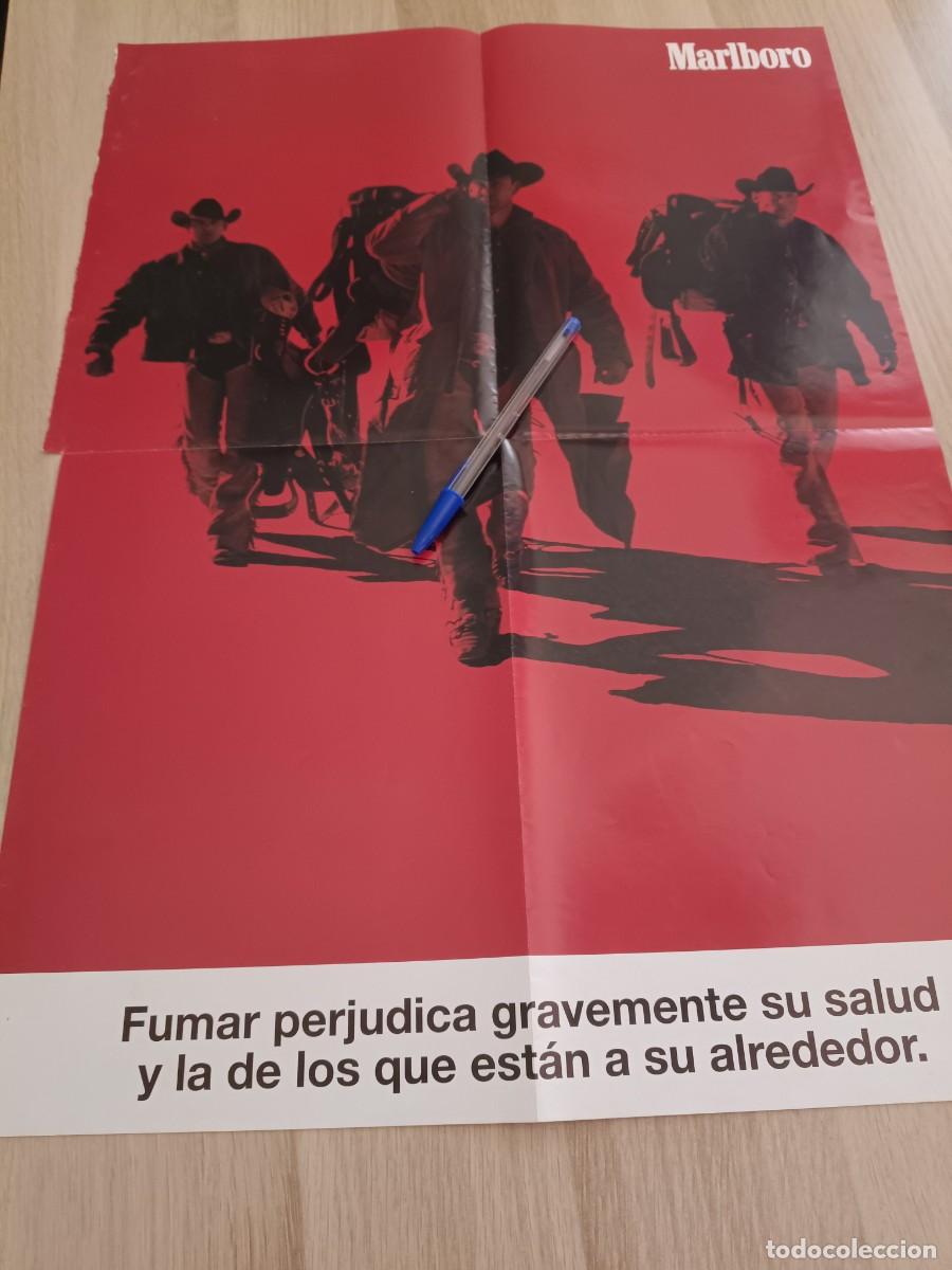 Coleccionismo de revistas y peri&oacute;dicos: PUBLICIDAD ANUNCIO POSTER DE TABACO CIGARRILLOS MARLBORO 58,5X42 CM