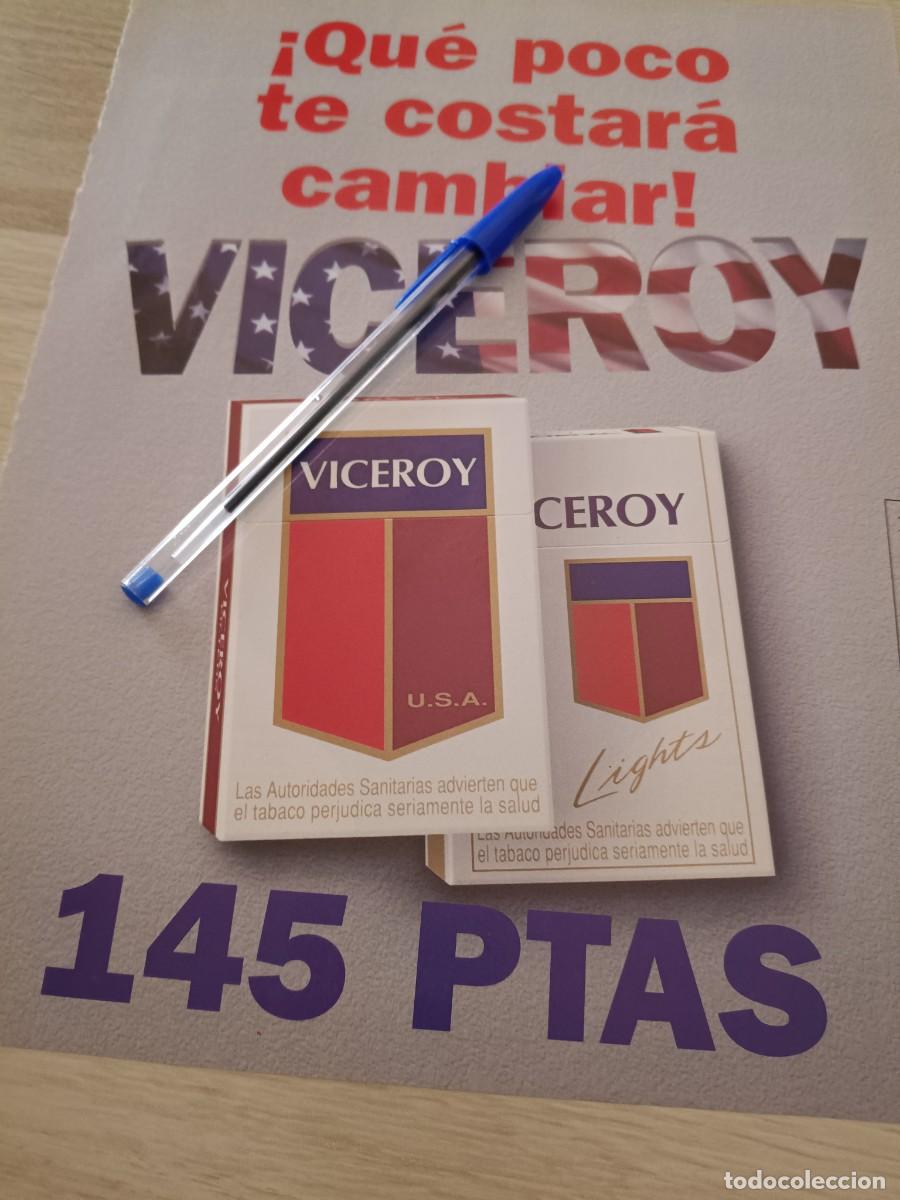 Coleccionismo de revistas y peri&oacute;dicos: PUBLICIDAD ANUNCIO DE TABACO CIGARRILLOS VICEROY. 28,5X22 CM