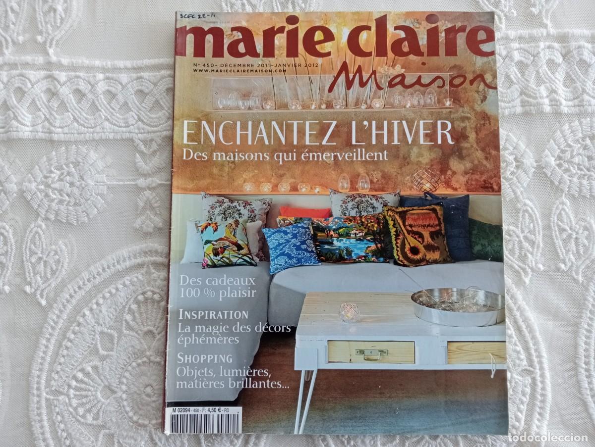 Coleccionismo de revistas y peri&oacute;dicos: Marie Claire Maison N&ordm; 450 &ndash; Diciembre 2011/Enero 2012 &ndash; Revista francesa de decoraci&oacute;n