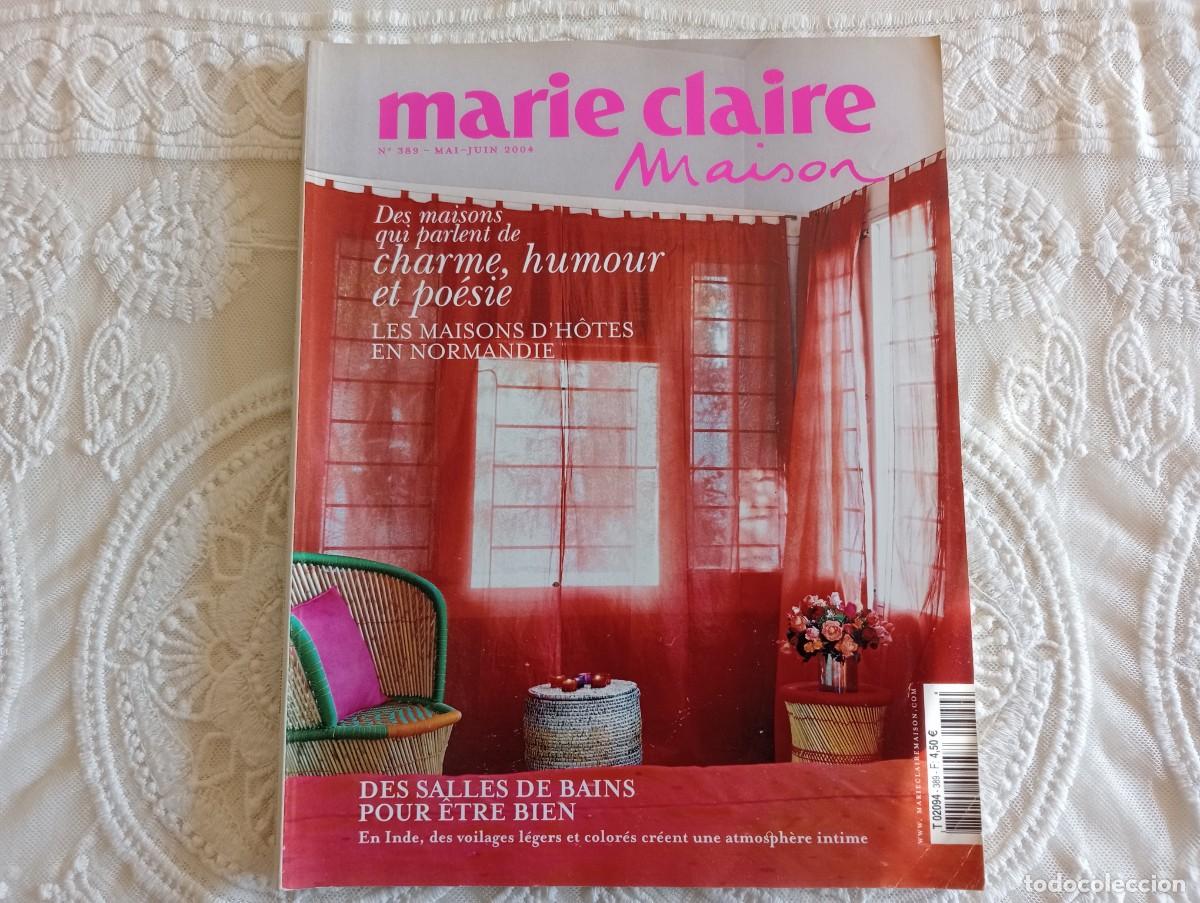 Coleccionismo de revistas y peri&oacute;dicos: Marie Claire Maison N&ordm; 389 &ndash; Mayo/Junio 2004 &ndash; Revista francesa de decoraci&oacute;n