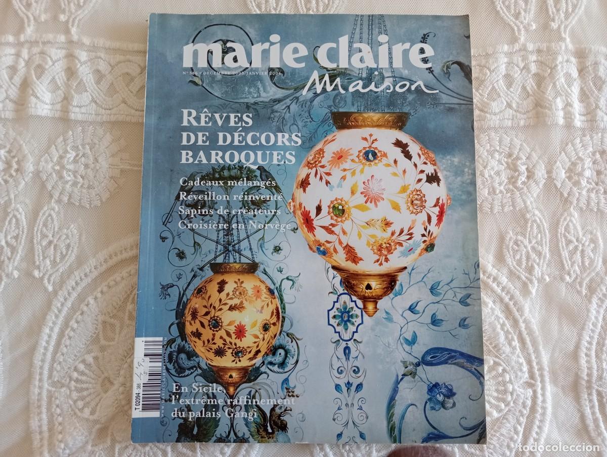 Coleccionismo de revistas y peri&oacute;dicos: Marie Claire Maison N&ordm; 386 &ndash; Diciembre 2003/Enero 2004 &ndash; Revista francesa de decoraci&oacute;n