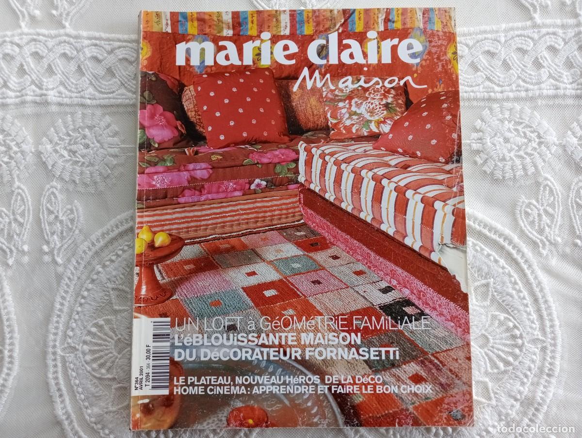 Coleccionismo de revistas y peri&oacute;dicos: Marie Claire Maison N&ordm; 364 &ndash; Abril 2001 &ndash; Revista francesa de decoraci&oacute;n