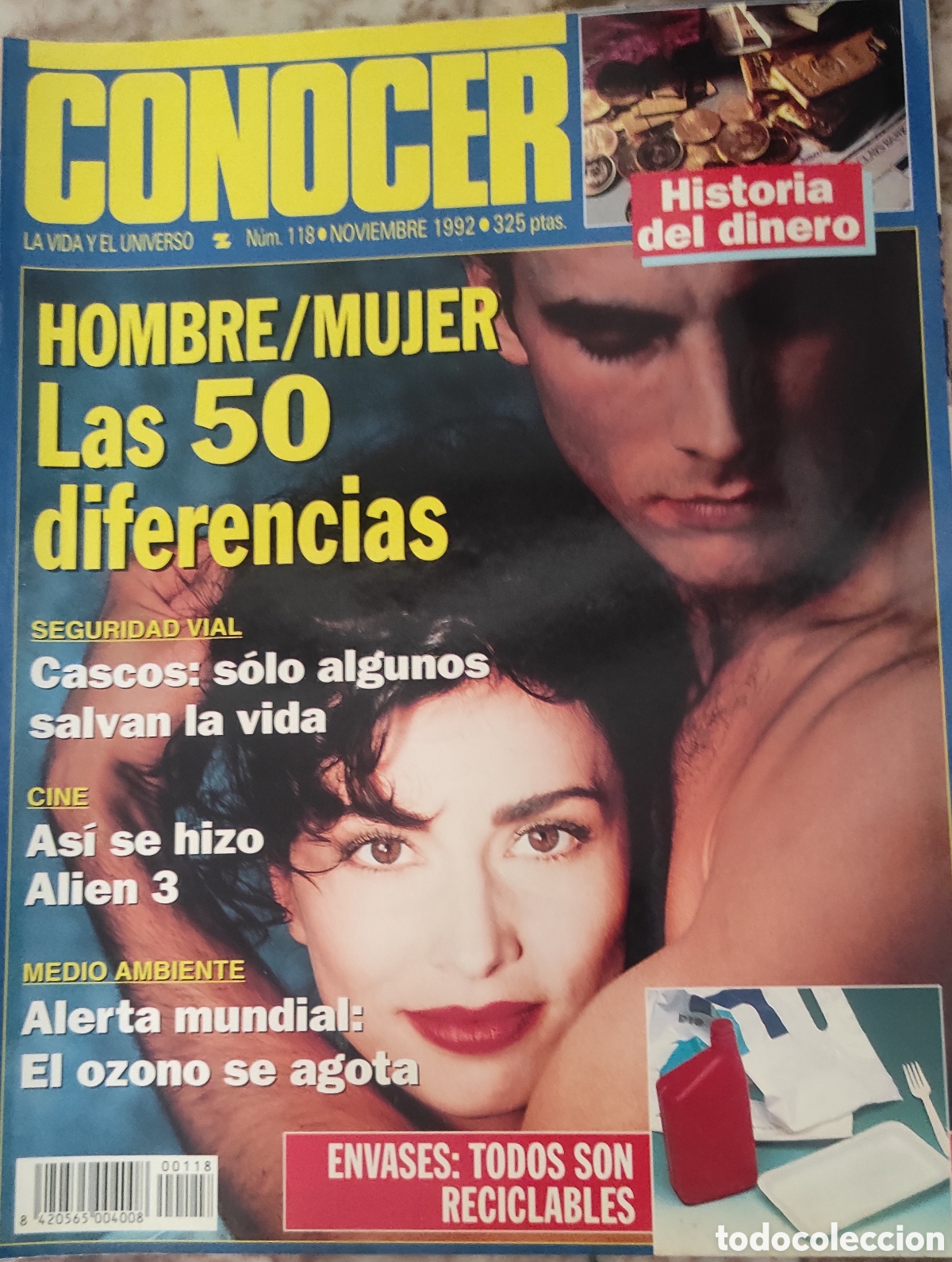 Coleccionismo de revistas y peri&oacute;dicos: Conocer. N&deg; 118. Noviembre. 1992.