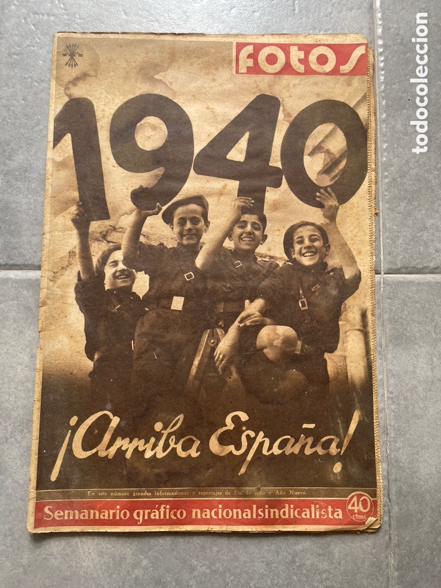 Coleccionismo de revistas y peri&oacute;dicos: Fotos. Semana geogr&aacute;fico nacional sindicalista. 30 de diciembre de 1939. N&uacute;mero 148.