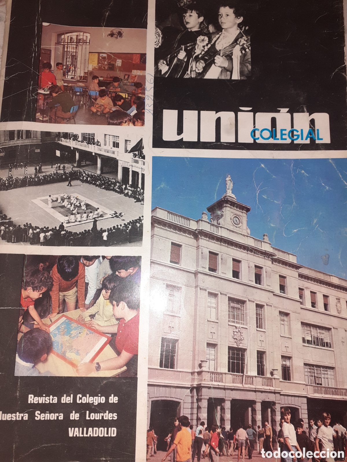 Coleccionismo de revistas y peri&oacute;dicos: COLEGIO DE NUESTRA SE&Ntilde;ORA DE LOURDES. VALLADOLID. PUBLICACION UNION COLEGIAL. 1958. NUMERO EXTRA