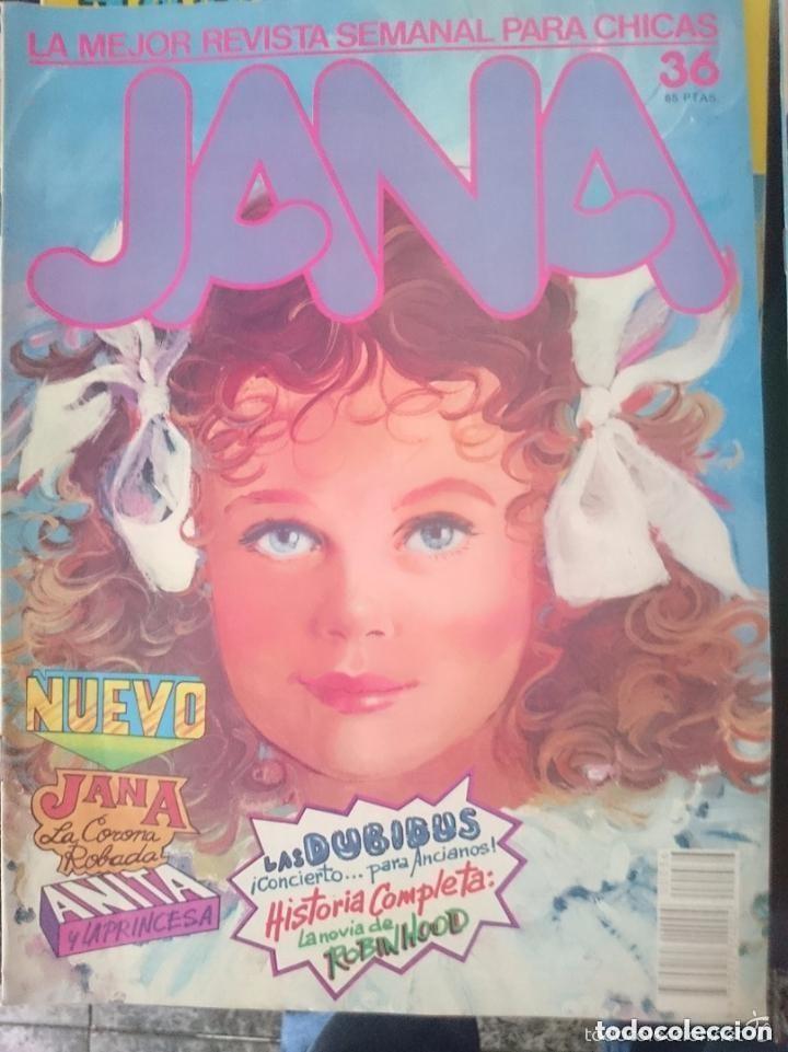 Coleccionismo de revistas y peri&oacute;dicos: JANA - LA MEJOR REVISTA SEMANAL PARA CHICAS - N 36 - ED. SARPE