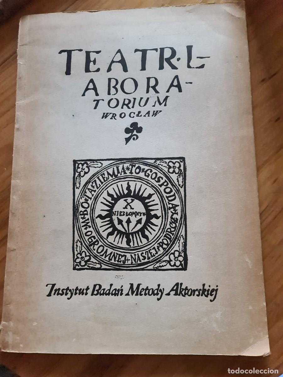 Coleccionismo de revistas y peri&oacute;dicos: Teatr Laboratorium. Instytut Badan Metody Aktorskiej, 1967. GROTOWSKI