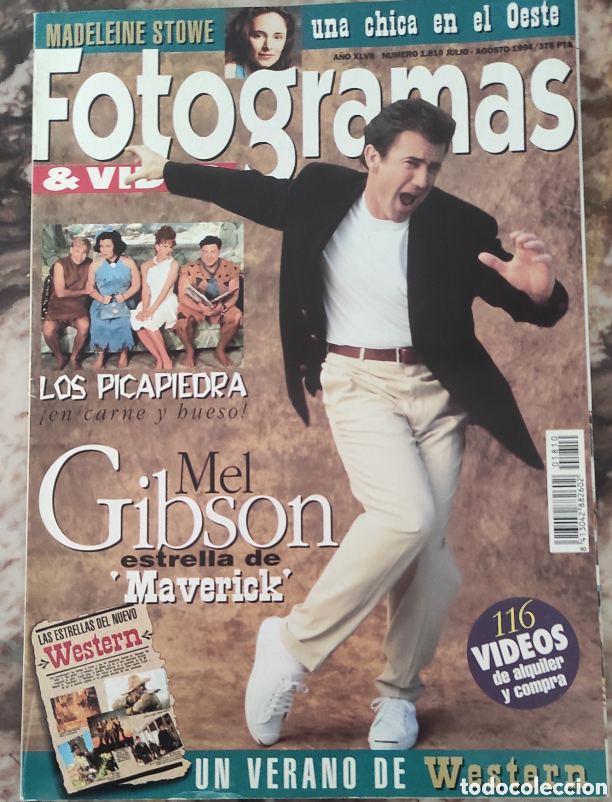 Coleccionismo de revistas y peri&oacute;dicos: Fotogramas. N&deg; 1810. Julio Agosto 1994