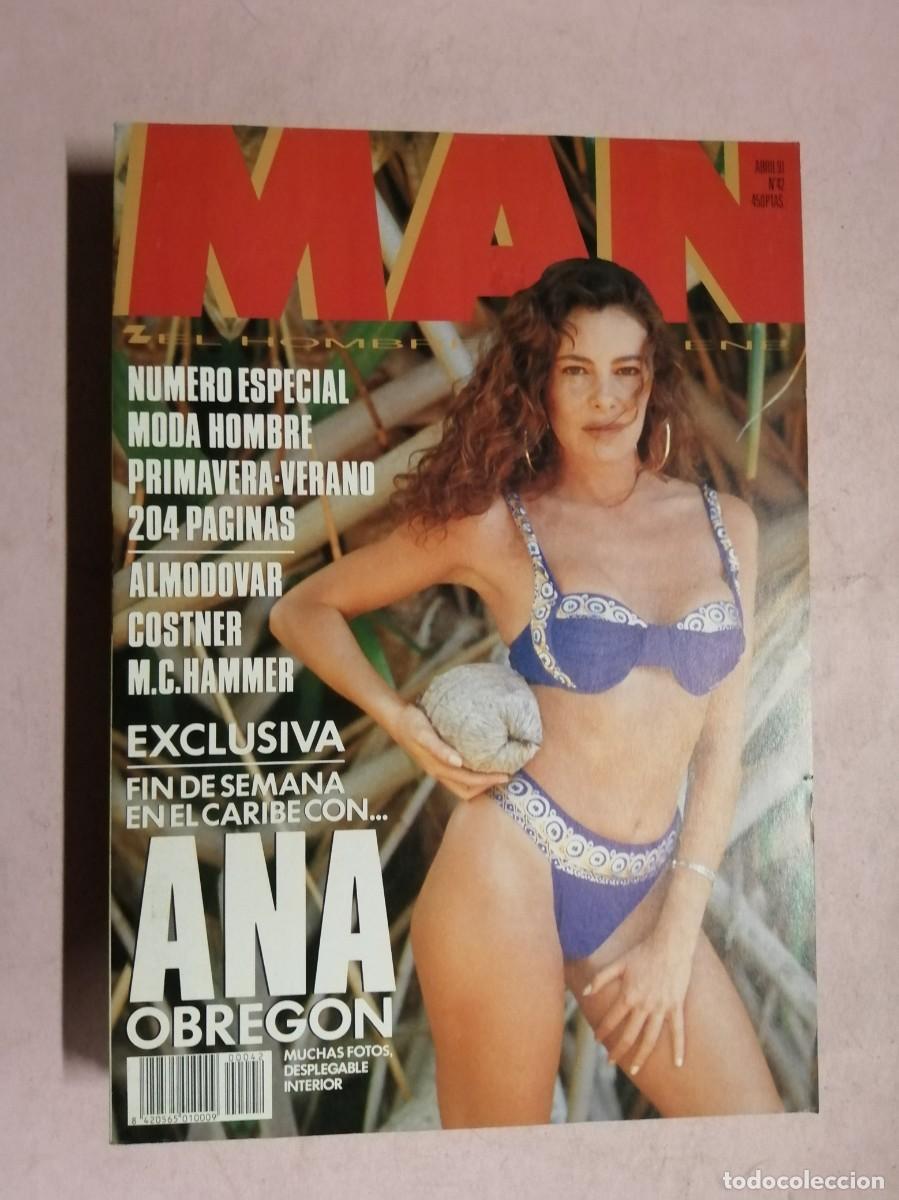 Coleccionismo de revistas y peri&oacute;dicos: REVISTA MAN (NUMERO 42) ANA OBREGON - KEVIN COSTNER - PEDRO ALMODOVAR - M. C. HAMMER -...