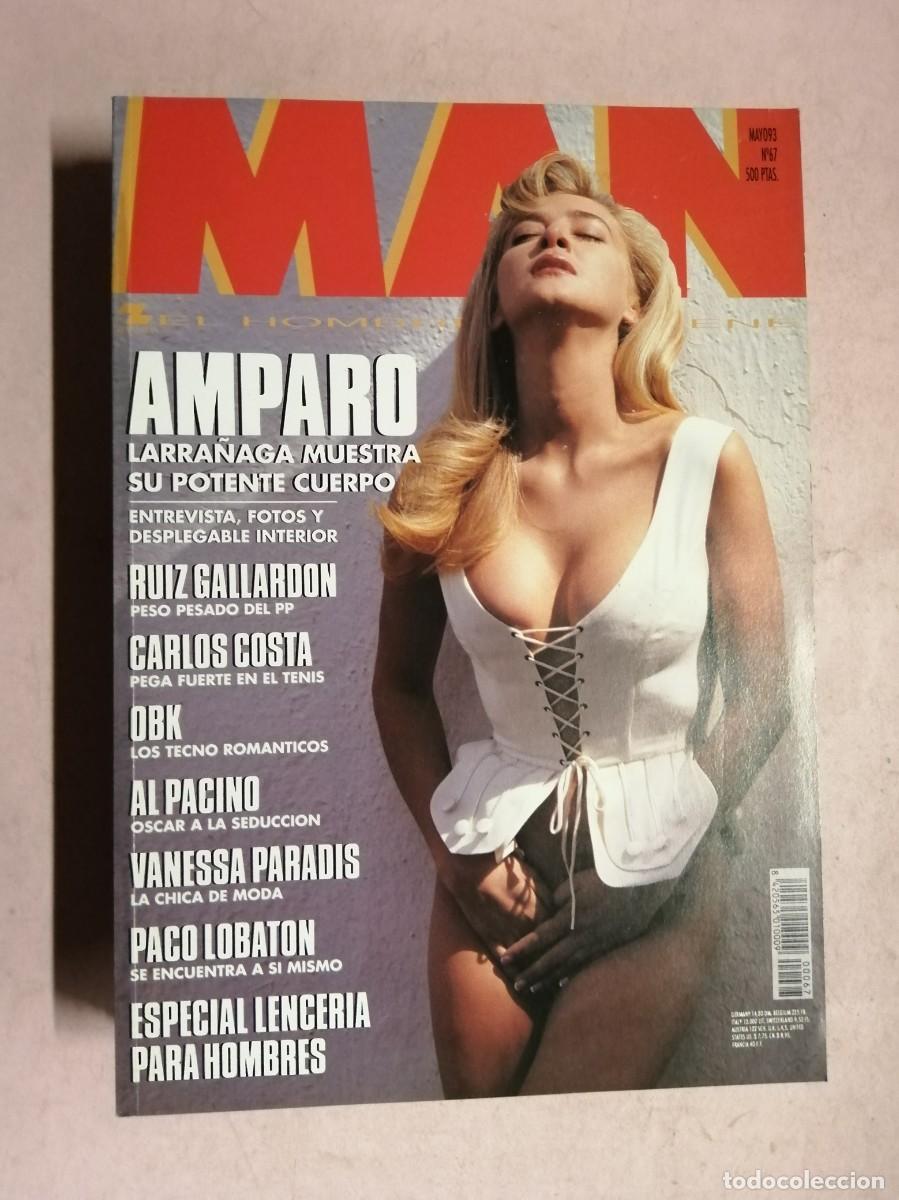 Coleccionismo de revistas y peri&oacute;dicos: REVISTA MAN (NUMERO 67) AMPARO LARRA&Ntilde;AGA - AL PACINO - OBK - VANESSA PARADIS - LENCERIA PARA HOMBRES