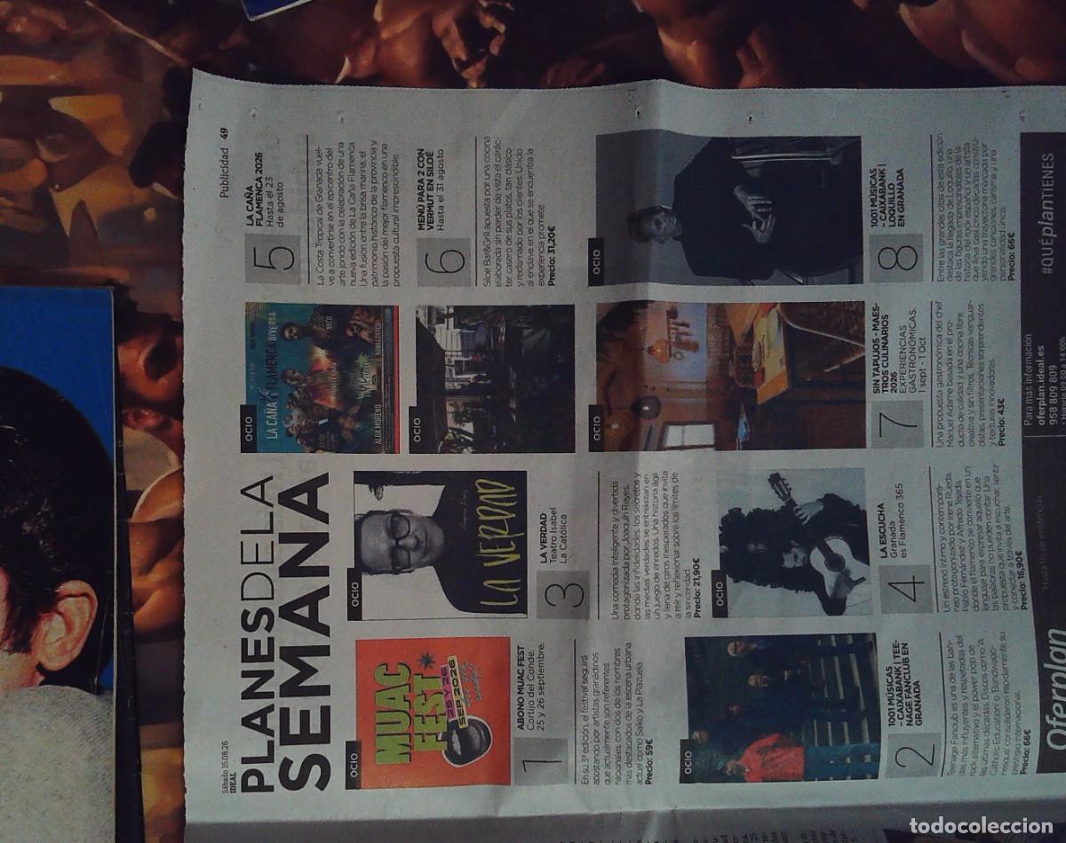 Coleccionismo de revistas y peri&oacute;dicos: loquillo en granada 1001 musicas caizabank