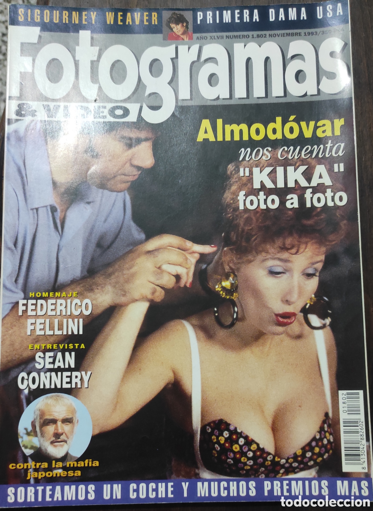 Coleccionismo de revistas y peri&oacute;dicos: Fotogramas N&deg; 1802. Noviembre 1993