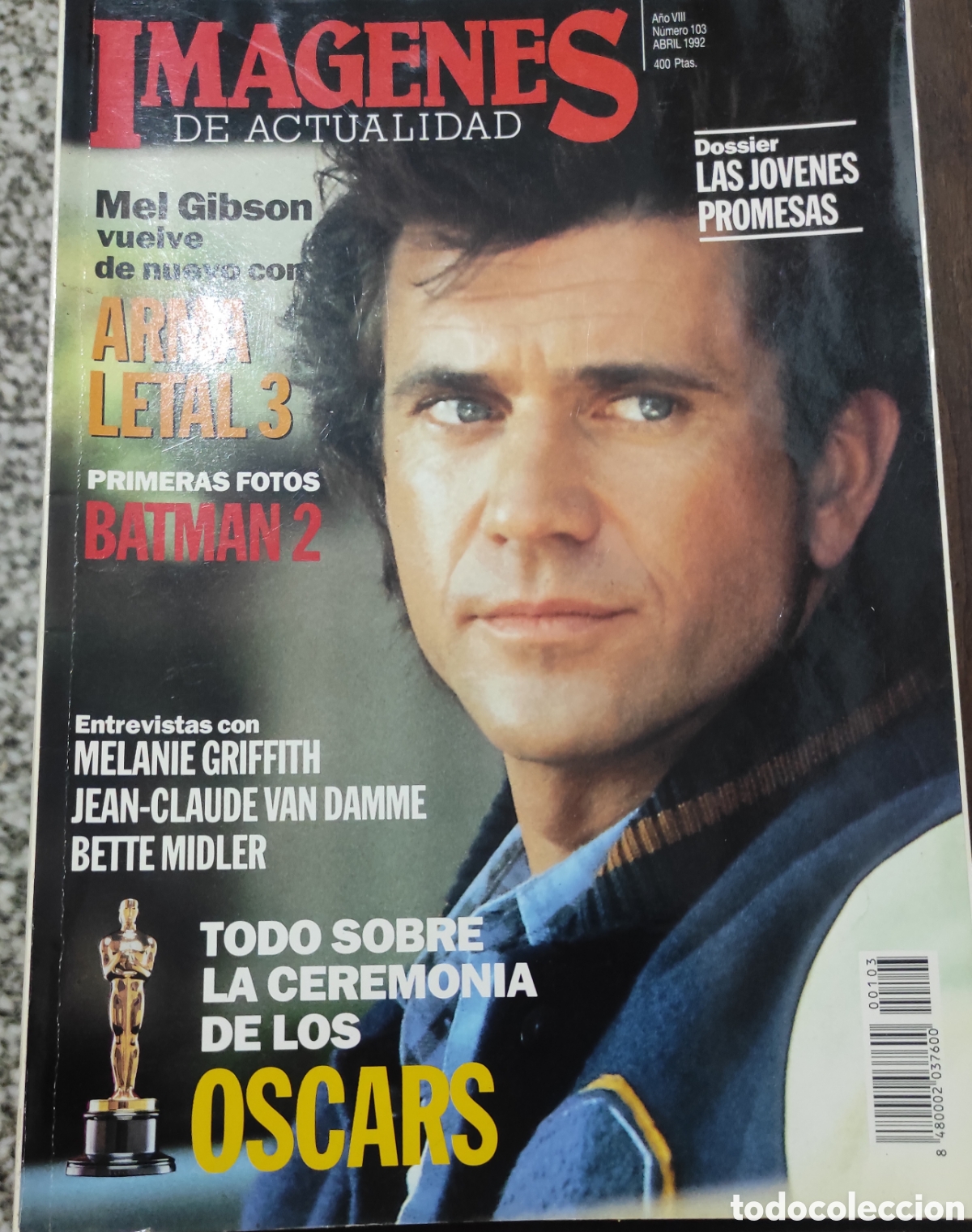 Coleccionismo de revistas y peri&oacute;dicos: im&aacute;genes de actualidad. N&deg; 103. Abril 1992