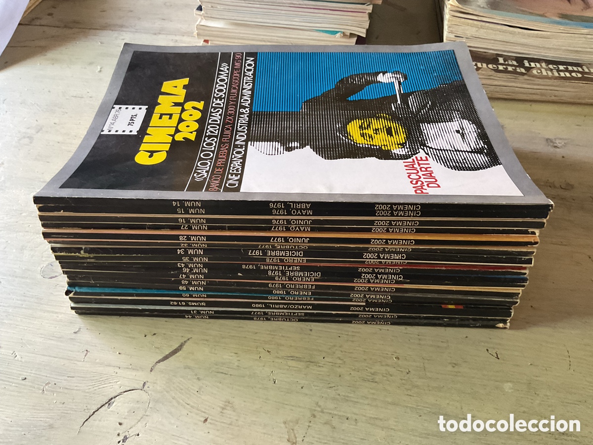 Coleccionismo de revistas y peri&oacute;dicos: Lote revistas Cinema 2002 &ndash; 16 n&uacute;meros (1976-1980) &ndash; Cine fant&aacute;stico y ciencia ficci&oacute;