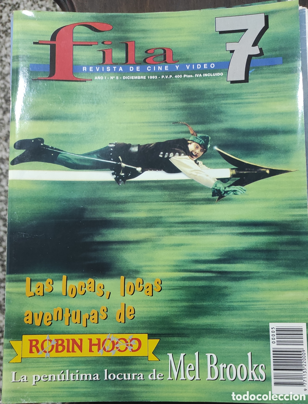 Coleccionismo de revistas y peri&oacute;dicos: Fila 7. A&ntilde;o I. N&deg; 5. Diciembre 1993