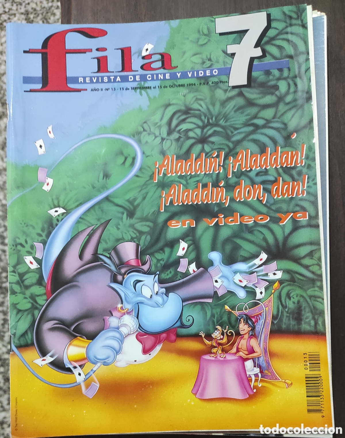 Coleccionismo de revistas y peri&oacute;dicos: Fila 7. A&ntilde;o Septiembre-Octubre. 1994.