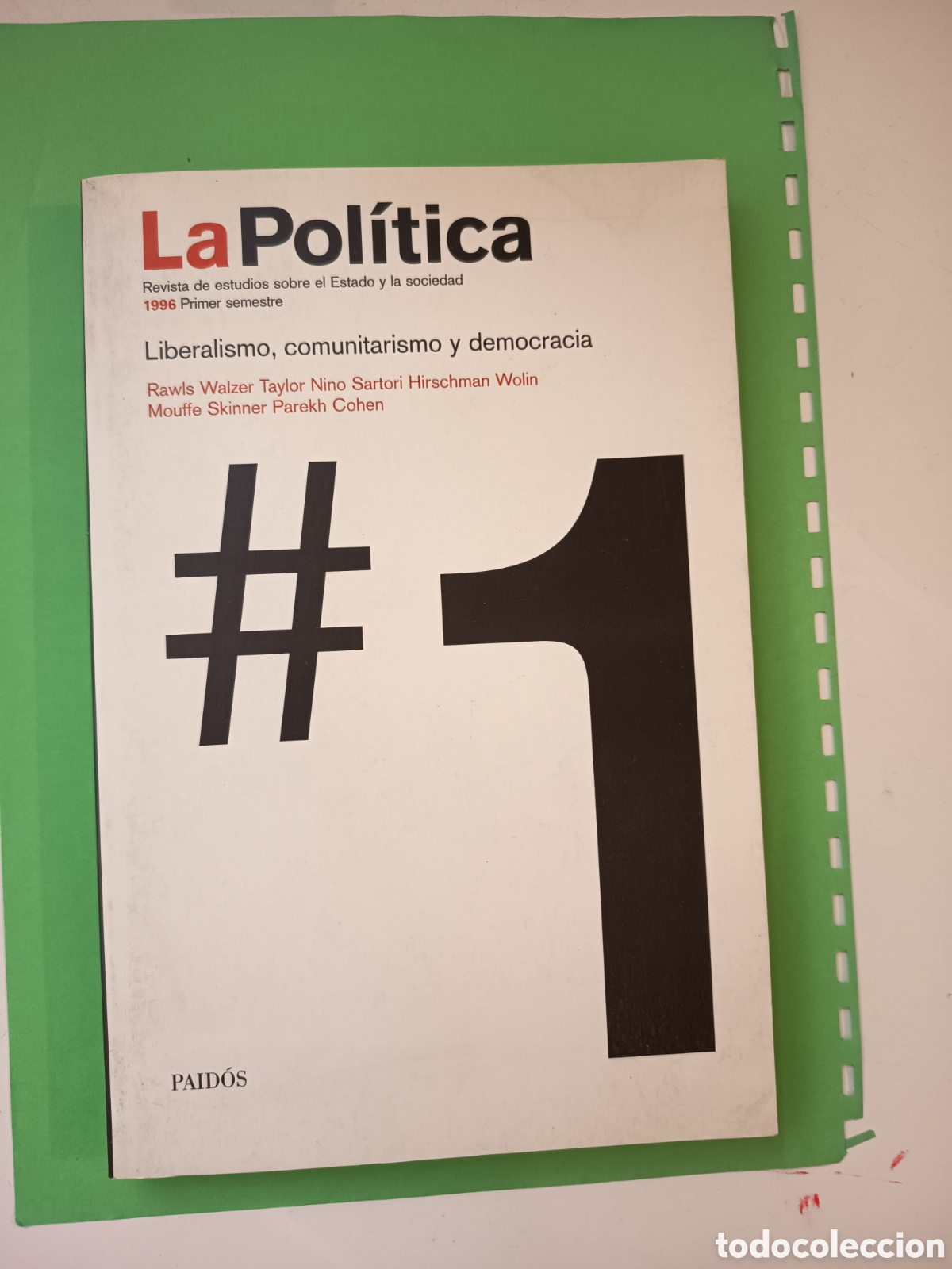 Coleccionismo de revistas y peri&oacute;dicos: La Politica n&deg;1 revista