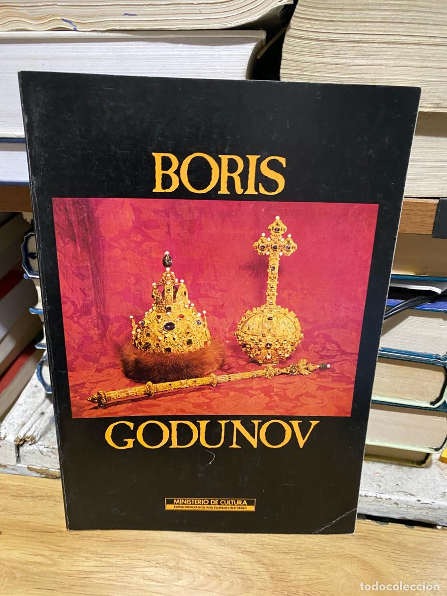 Coleccionismo de revistas y peri&oacute;dicos: TEATRO LIRICO NACIONAL LA ZARZUELA, BORIS GODUNOV TEMPORADA 1985-86