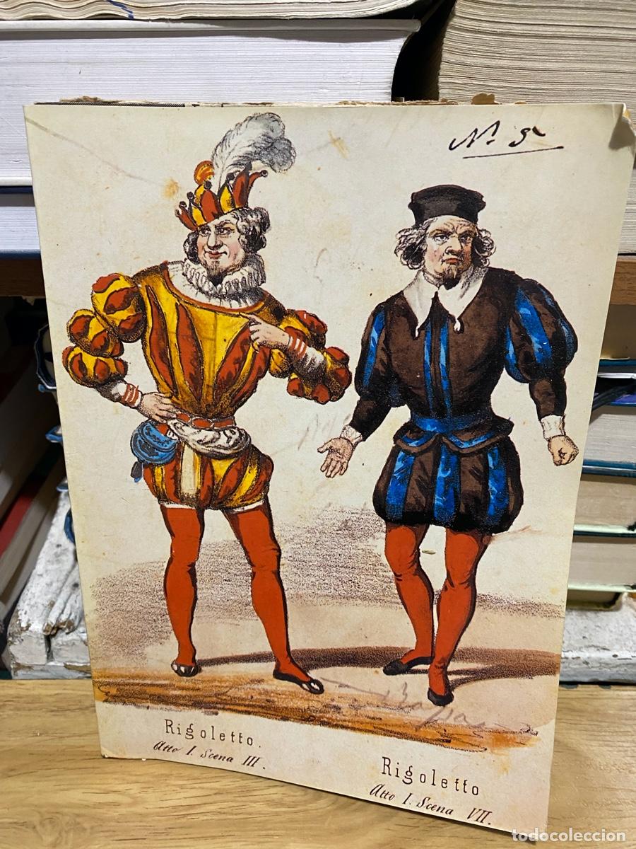 Coleccionismo de revistas y peri&oacute;dicos: TEATRO LIRICO NACIONAL LA ZARZUELA, RIGOLETTO OPERA 1989