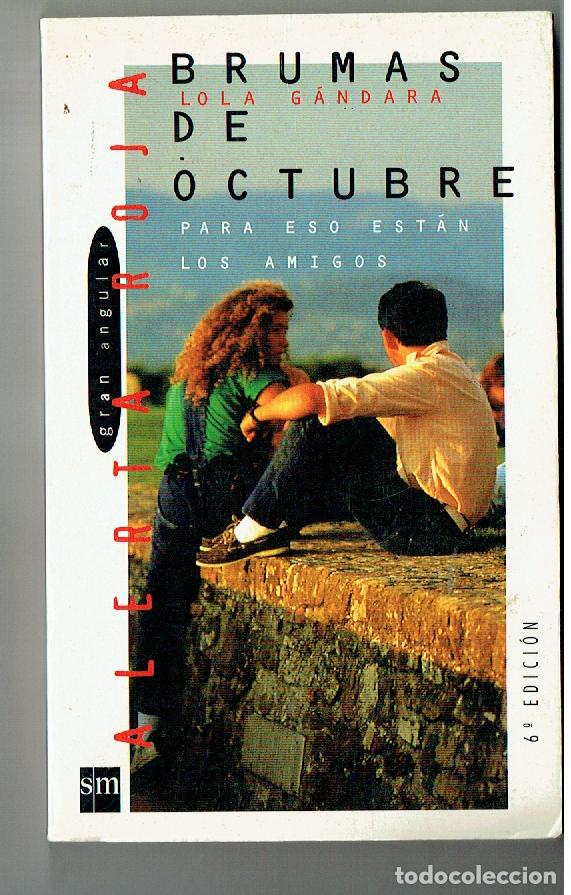 Coleccionismo de revistas y peri&oacute;dicos: BRUMAS DE OCTUBRE. LOLA GANDARA. ANGULAR. S M. 2000. (ST/PB6)