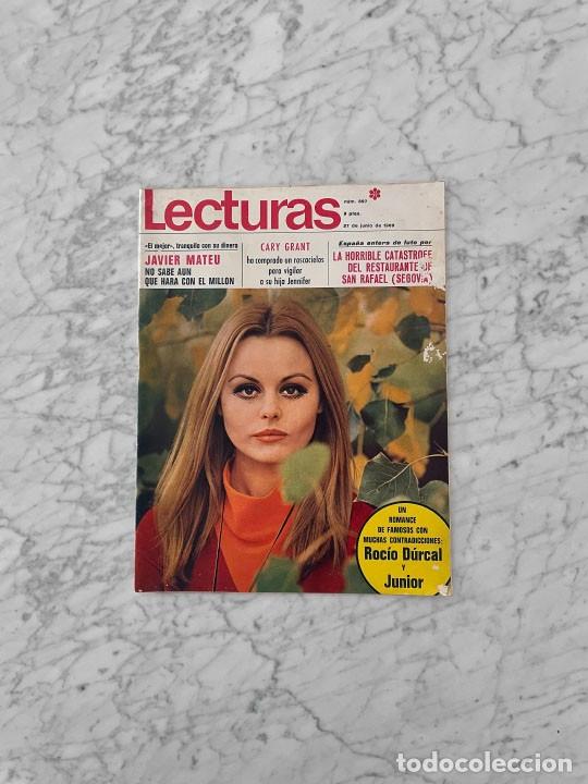 Sammeln von Zeitschriften und Zeitungen: LECTURAS - 1969 JAVIER MATEU, HARDY KRUGER, ANA DE INGLATERRA, MARIA PIA, ROCIO DURCAL, LOLA FLORES